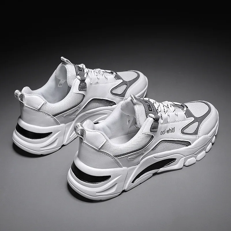 2023 Пролетно мъжки обувки за Леки маратонки, Модни и ежедневни спортни обувки за ходене на Окото дишащи мъжки маратонки Zapatillas Hombre