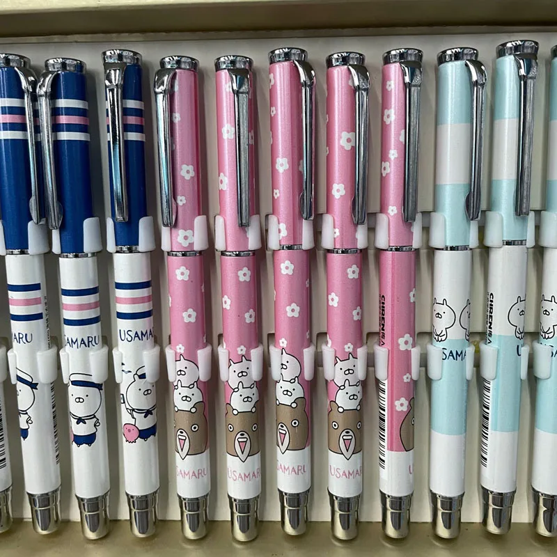 Нови красиви училищни химикалки, писалка, популярна мода, висококачествен метал, мультяшные животни, класически студентски писалки, подаръци на мастило химикалки