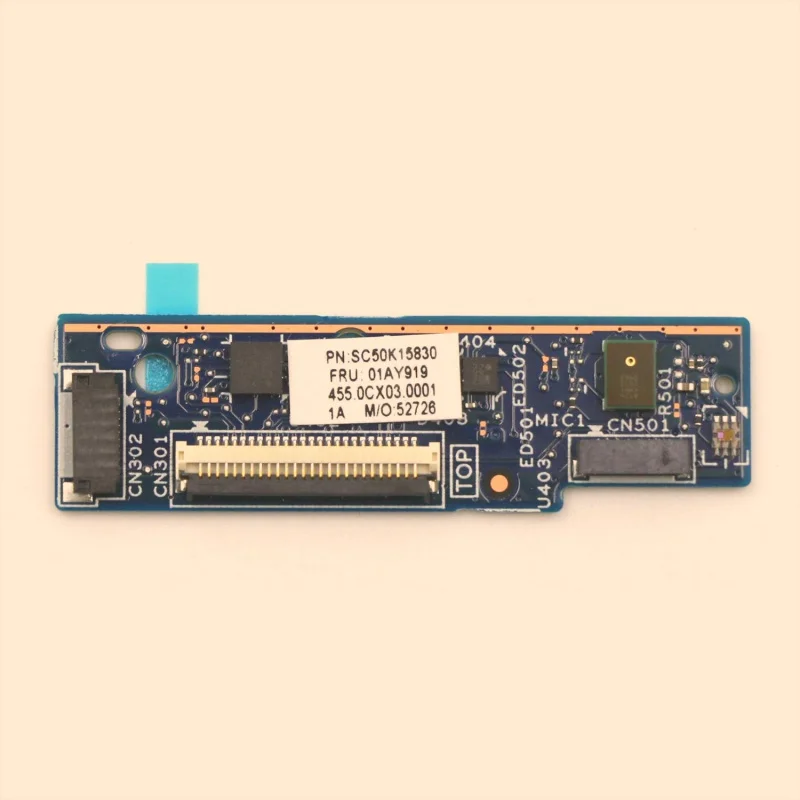 01AY919 Нова помощна карта сензор микрофонной панел за Lenovo Thinkpad X1 Yoga 3rd Gen 20LD 20LE 20LF 20LG