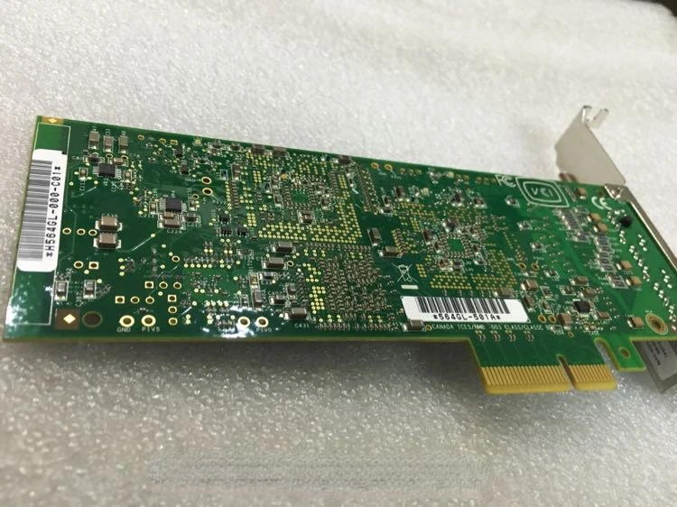 За четырехпортовой гигабитова мрежова карта bcm5715 PCI-E soft routing ESXI Hyper-v seconds bcm5709