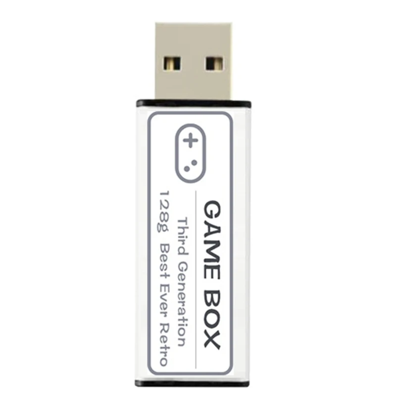 4-Портов кабелен концентратор USB2.0, игри флаш памет USB Gaming Стик за мини-конзоли PS1 T21A