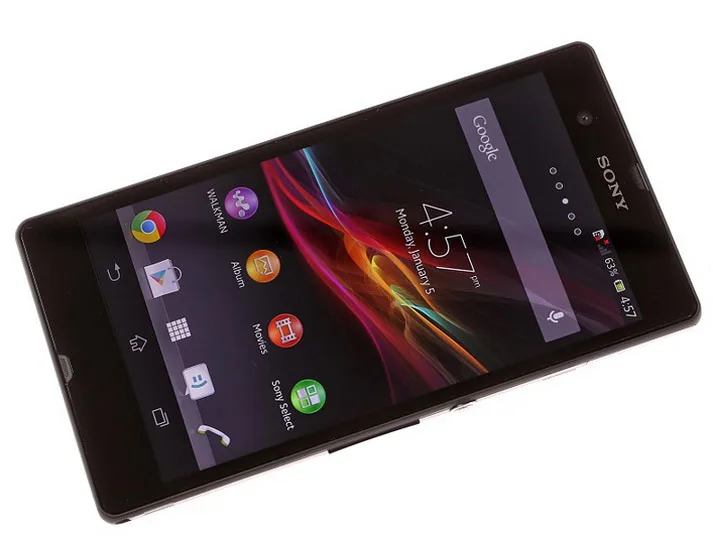 Отключени Оригинален Мобилен телефон Sony Xperia Z L36h C6603 3G и 4G 5,0 Четириядрен 2G RAM, 16GB ROM 13,1 MP Камера на Мобилен телефон