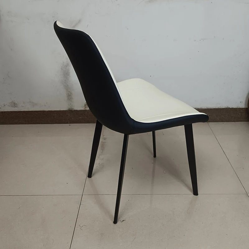 Подова Стол за Грим Съвременни Ергономични Стоманени Дизайнерски Столове Черен Цвят Офис Уникални Шезлонги Salle Manger Скандинавски Мебели WXH35XP