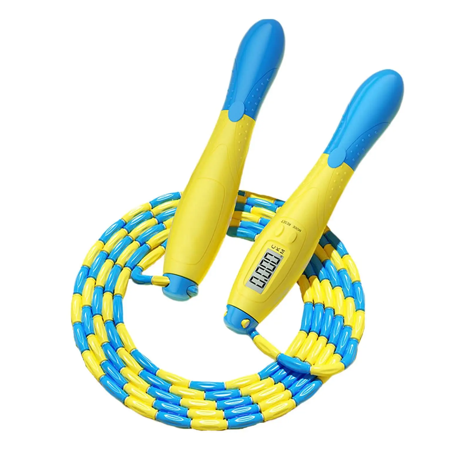 Детска мека бисерная сегментная въже за скачане с броячи, здрав, практичен за мъже, жени и деца, нескользящая дръжка за носене, въжета, без entanglements