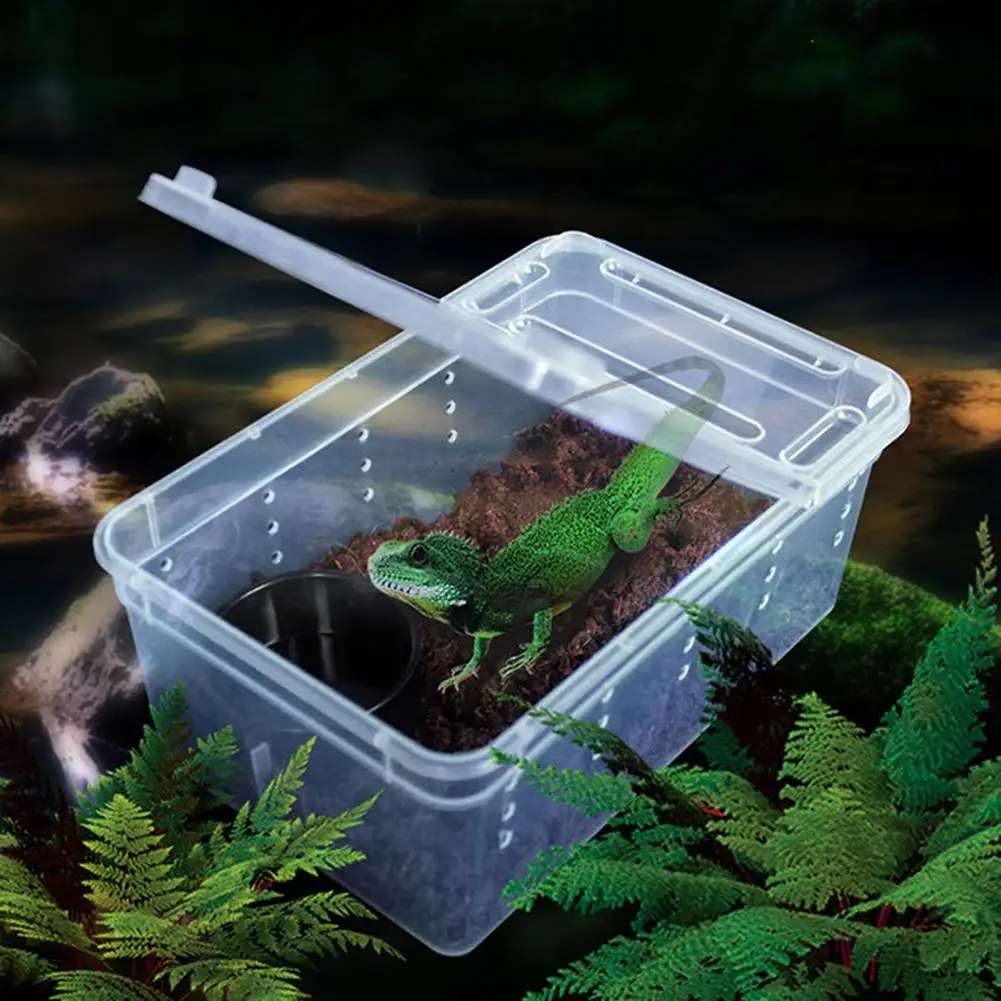Кутия за отглеждане на Влечуги Кутия за Инкубация на местообитанията на Костенурки Клетка За Отглеждане на домашни животни на Резервоара За Отглеждане на малки животни Змия, Гущер Кутия За яйца на Влечуги