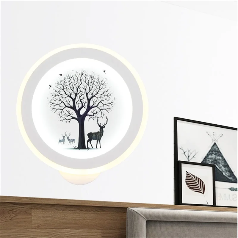Стенни лампи WPD, модерен, креативен led лампа за помещения, художествени, аплици, осветителни Тела За Дома