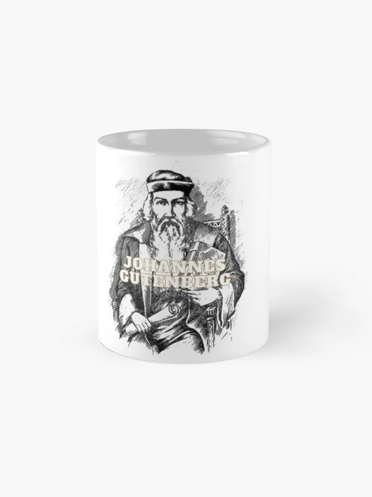 Дизайн Johannes Gutenberg Кафеена чаша, чаша за кафе, пътна чаша, керамични чаши за кафе