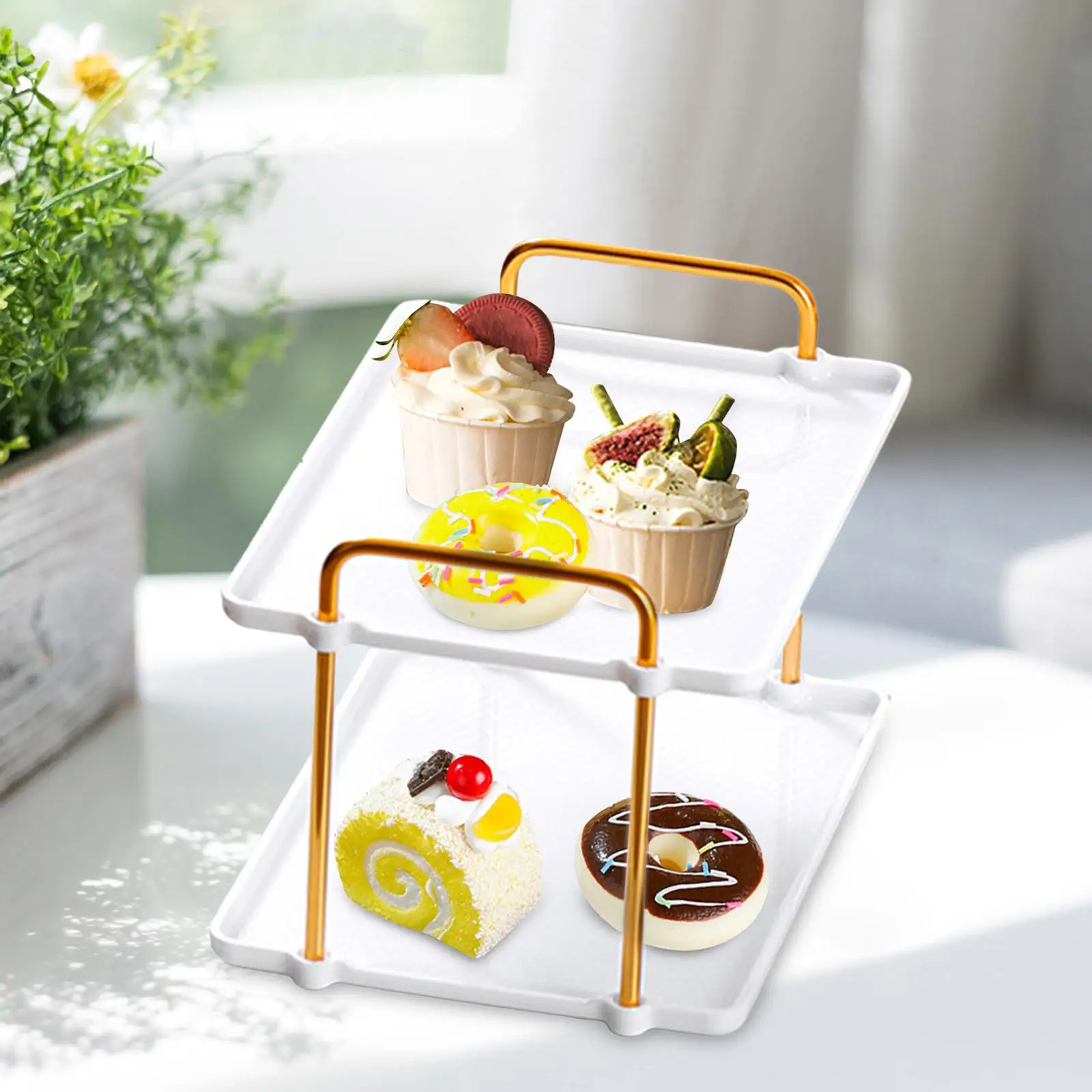 Сервировочный тава за плодови кексчета, развлекателен дисплей за тоалетна масичка в спалнята
