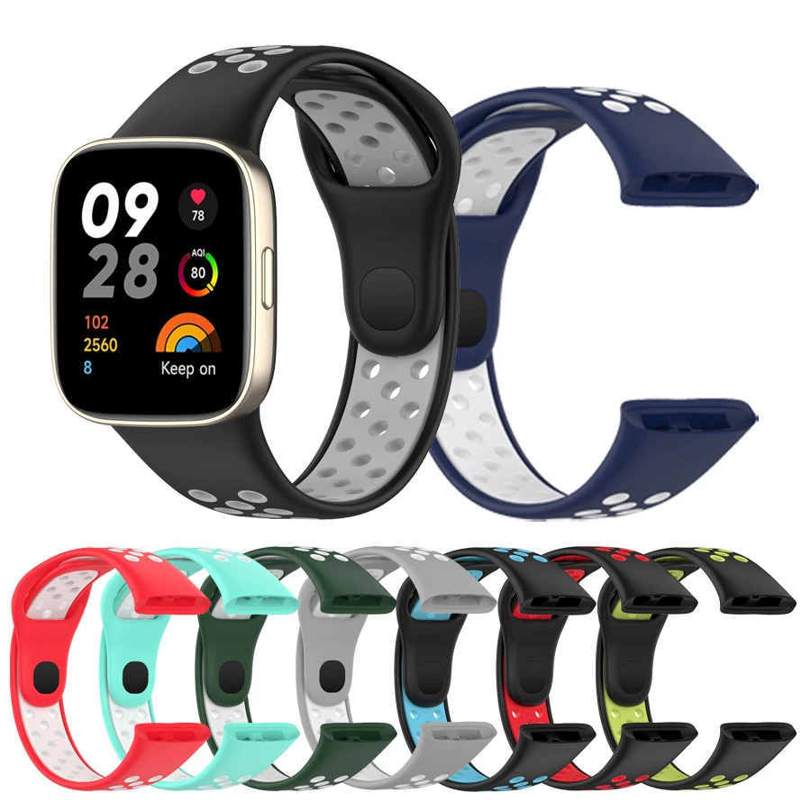 Спортен Силиконов Ремък За Redmi Watch 3 Smart Watch Band Гривна За Xiaomi Redmi Watch 3 Каишка Гривна Correa Accessorie